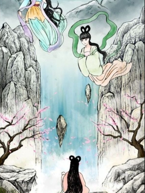 선녀와 나무꾼. 대표 이미지