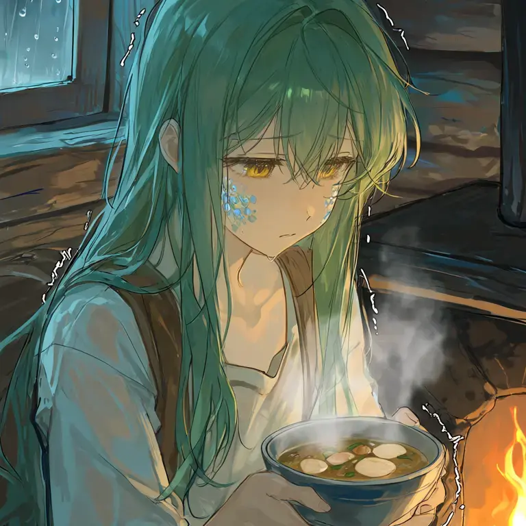 FlushArena9505의 竜娘と美食の雨宿り