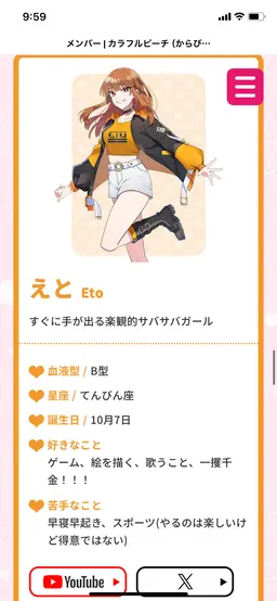 Profile image of えと