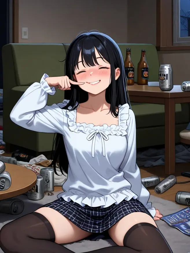 StoutEmoji6643의 先輩んちで宅飲み（先輩寝落ち）