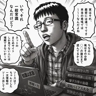 Profile image of 知識自慢野郎