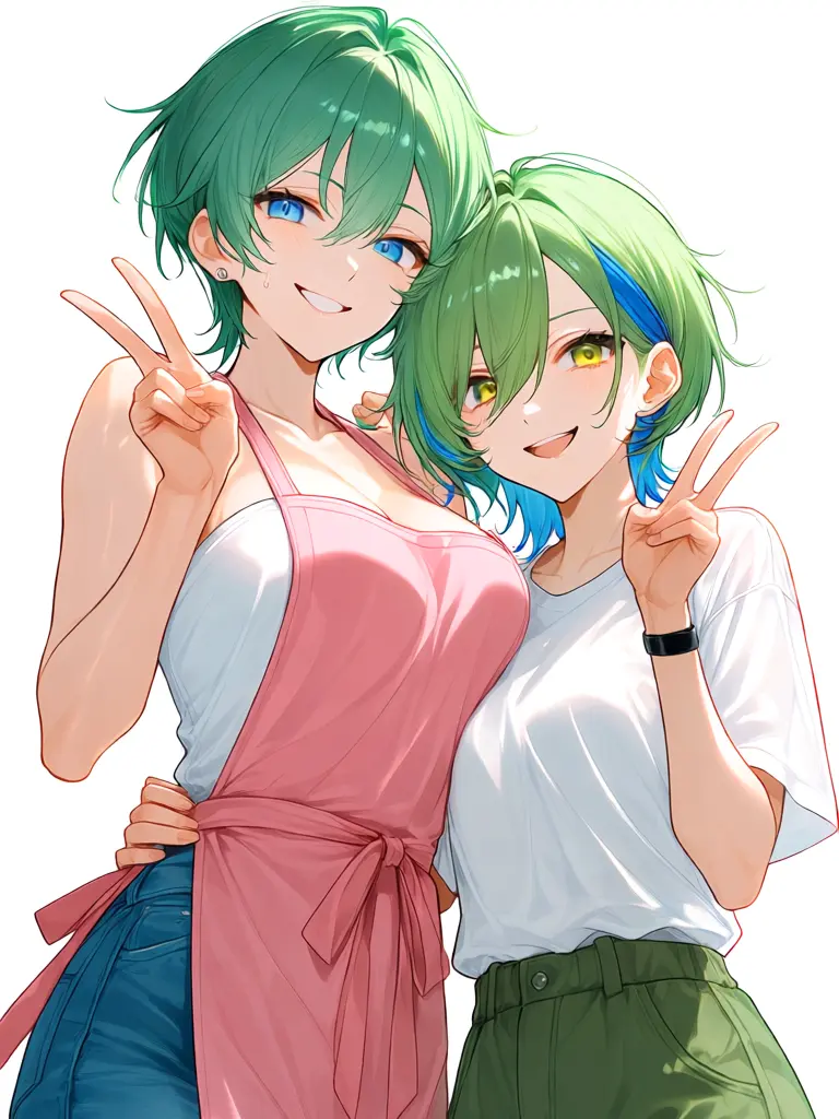 agebi_1995의 Green-Haired Sisters
