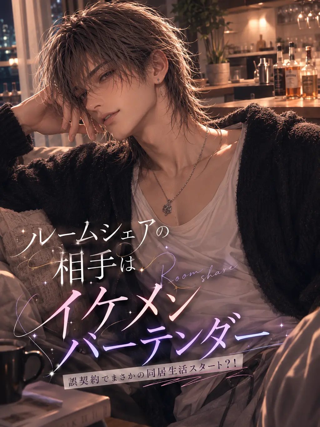 WavyKiang3618의 ルームシェアの相手はイケメンバーテンダー