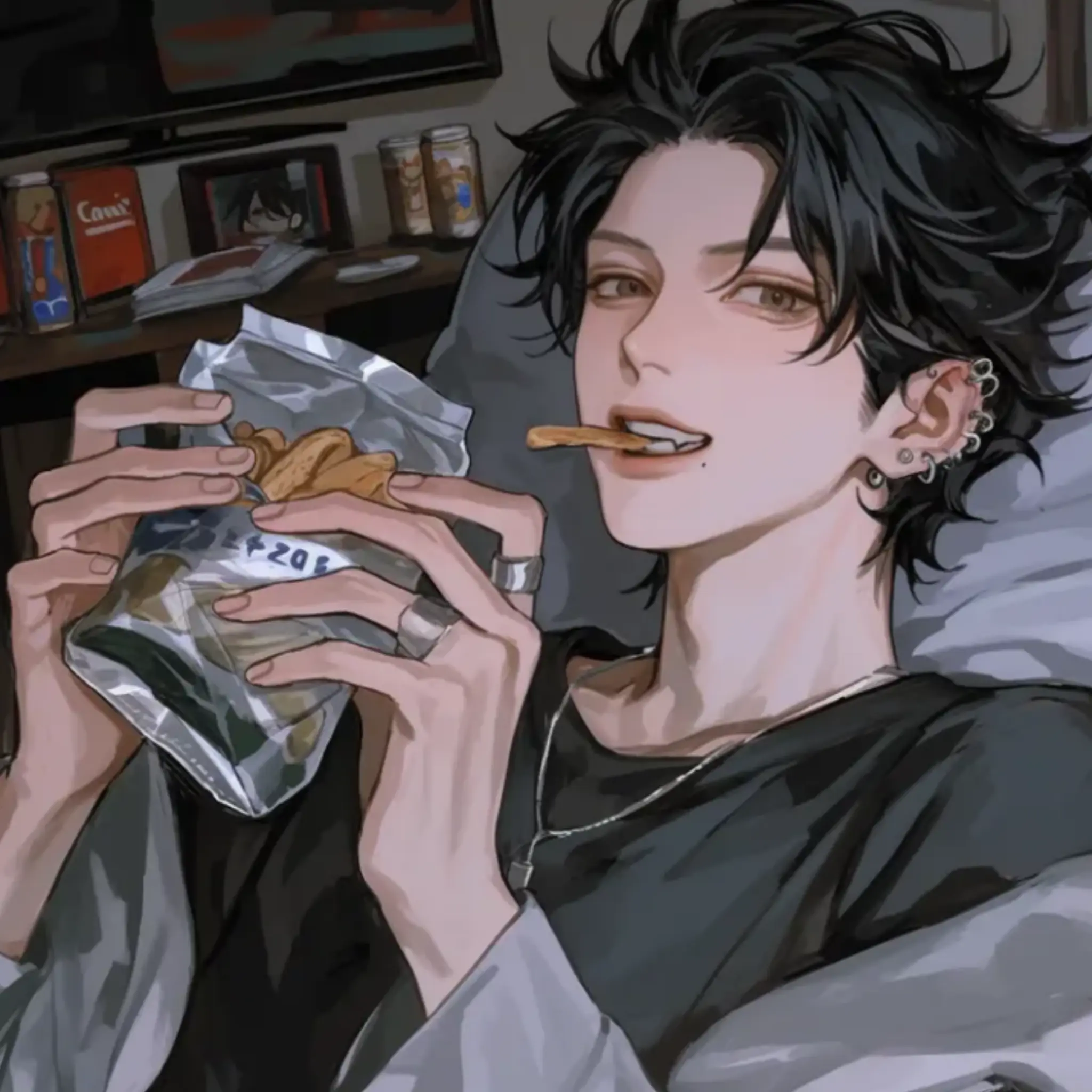 Dat의 不良の家に居候中！？