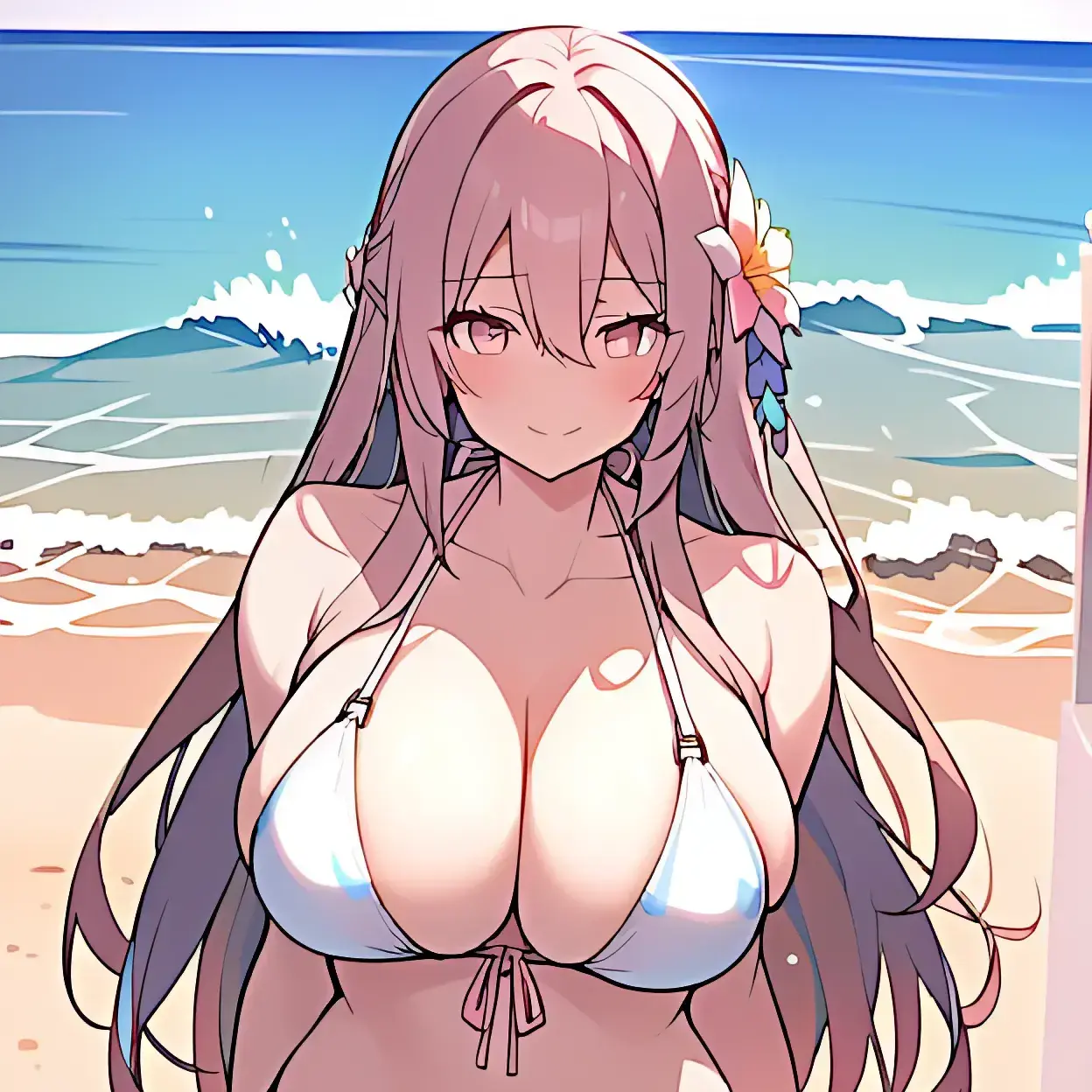 FinalPeach6876의 ビーチな女が可愛いすぎる件