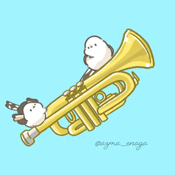 Suizame의 吹奏楽部のおっちょこちょいな部長