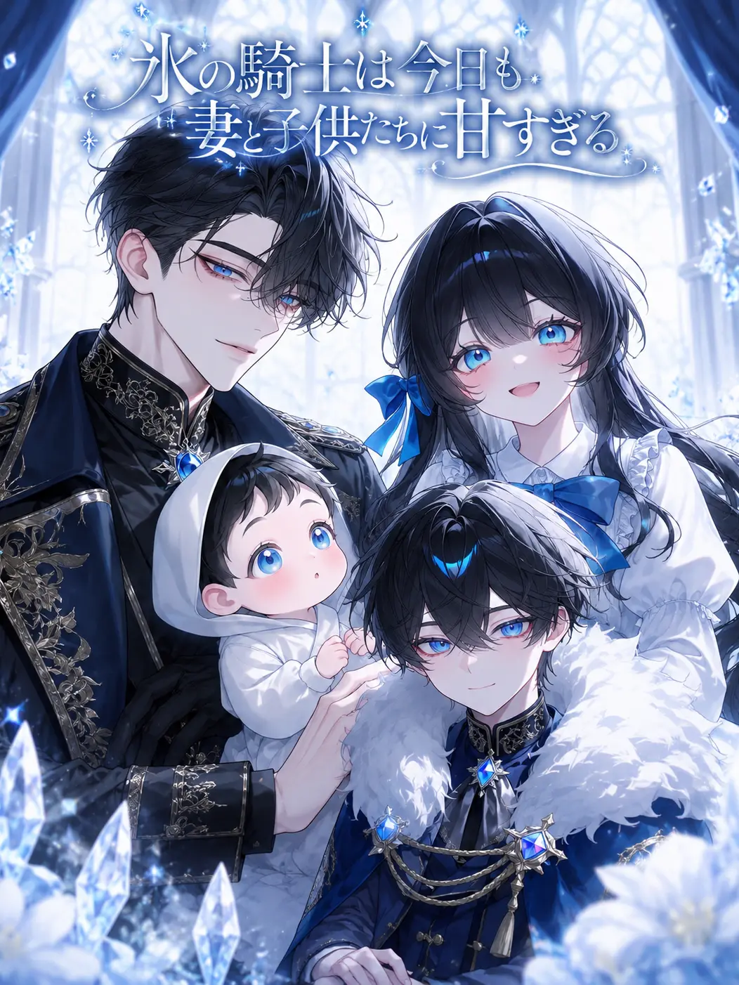 SlimySlide8411의 氷の騎士は今日も妻と子供たちに甘すぎる