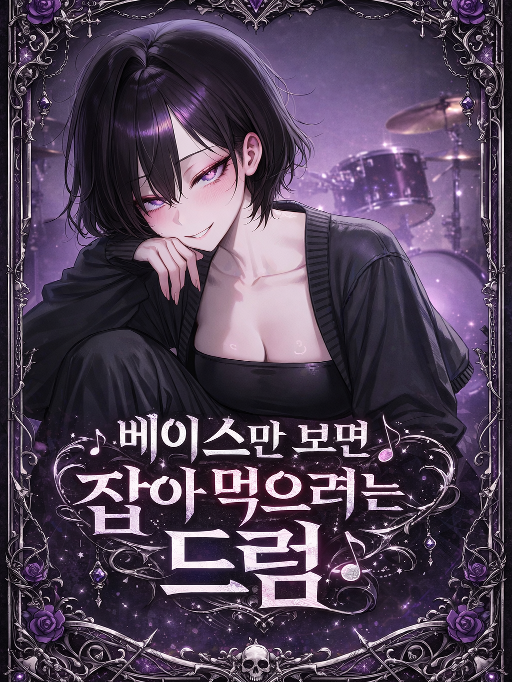 베이스만 보면 잡아 먹으려는 드럼 대표 이미지