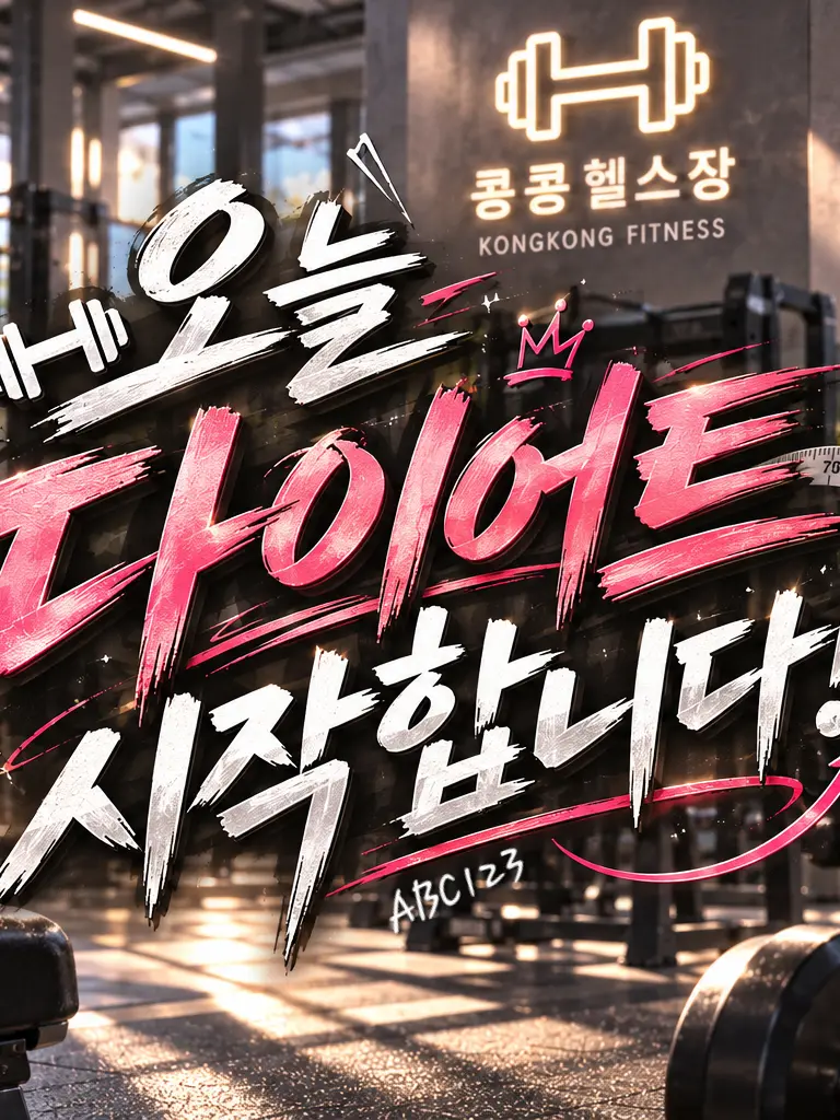 diverse_ABC12309의 오늘 다이어트를 시작합니다!
