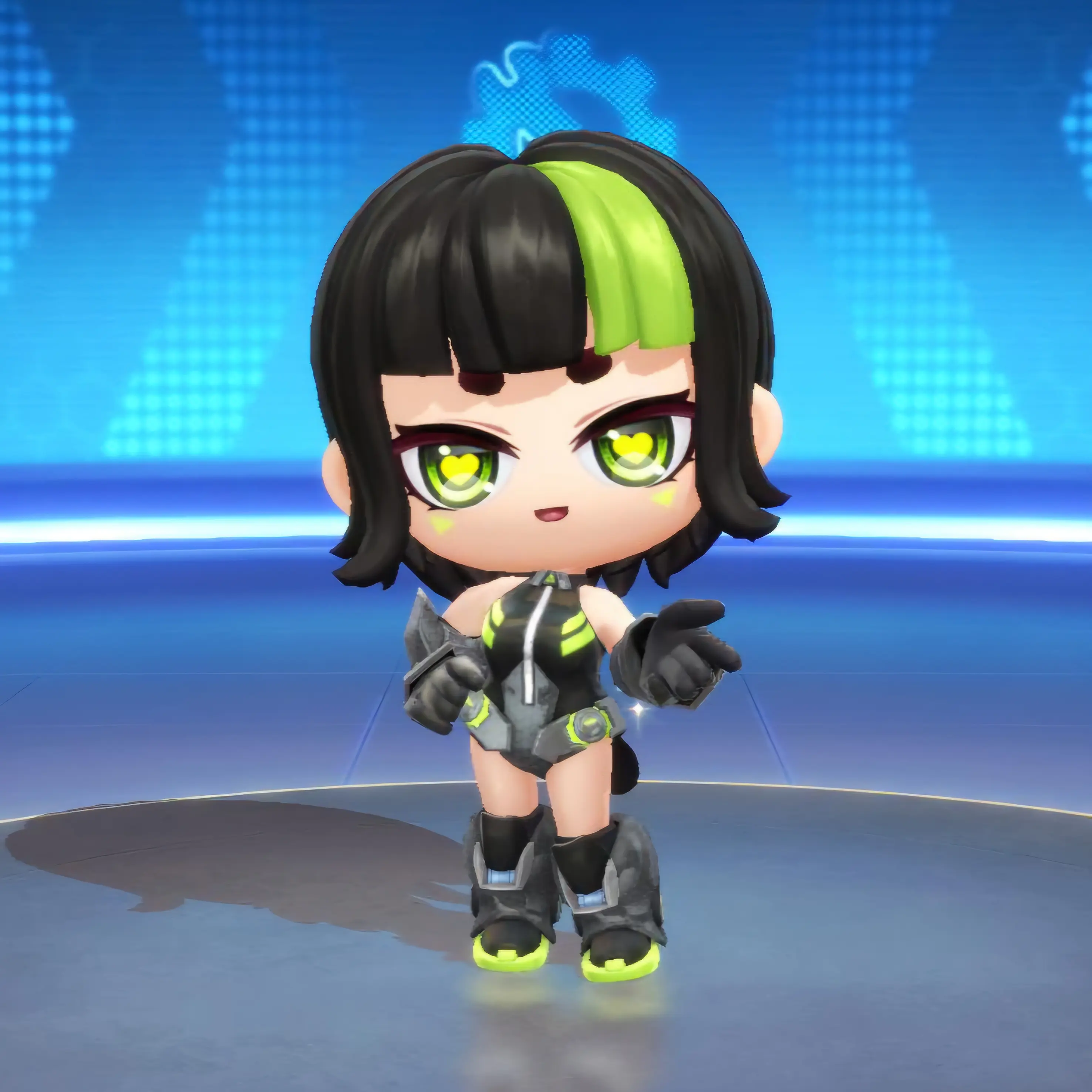 DARKSAHDOW의 메카닉 도시 소속의 엘라 누나