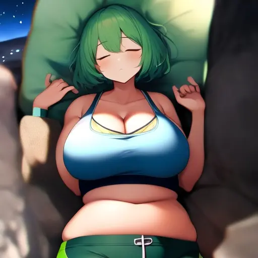 VividMixer9666의 眠れる特大型巨人少女