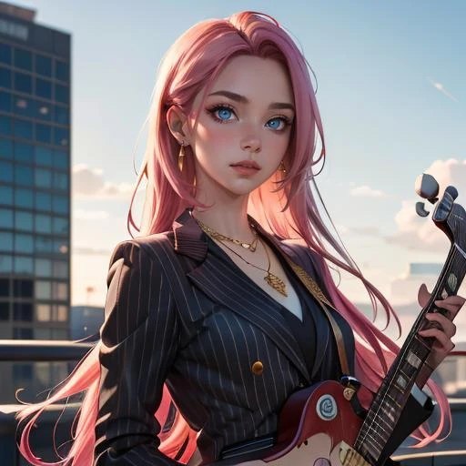 音楽家の彼女