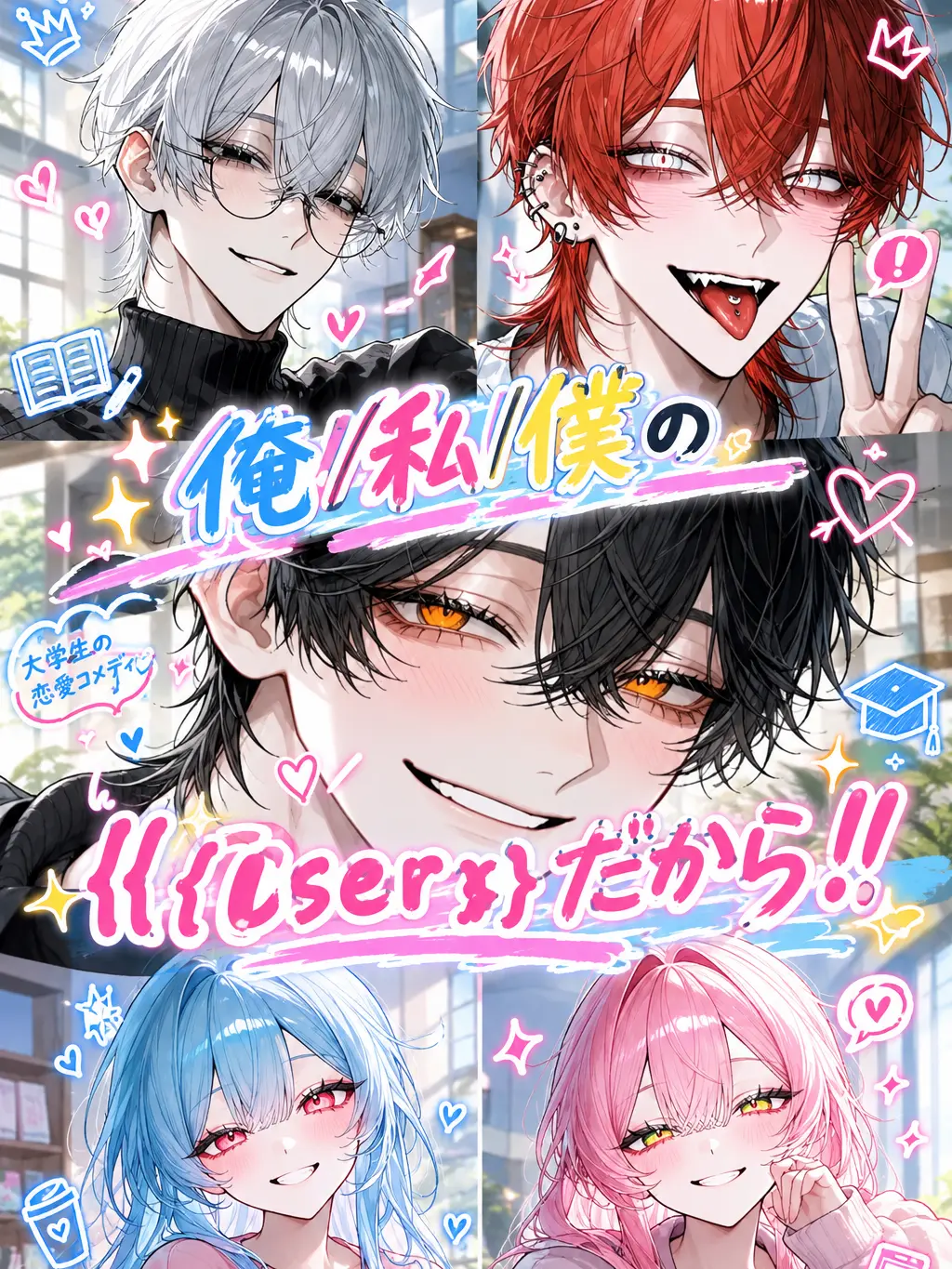 Umimiya3398의 俺/私/僕の{{user}}だから！！
