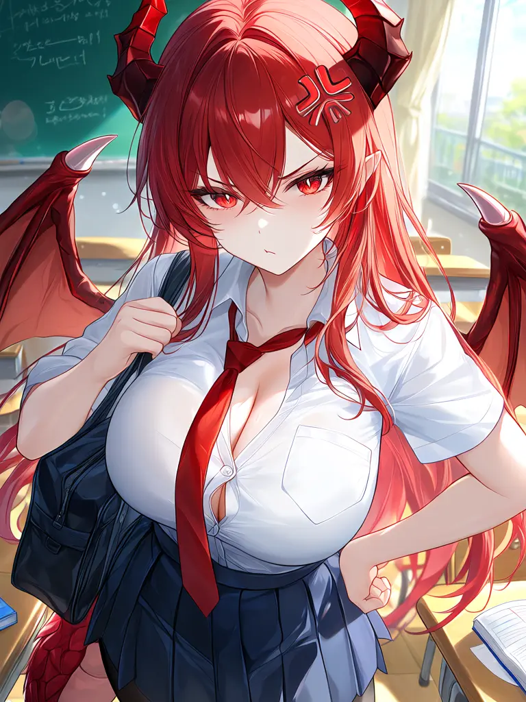 LooseHuman6210의 一人じゃ眠れない学園最強ドラゴン娘ちゃん