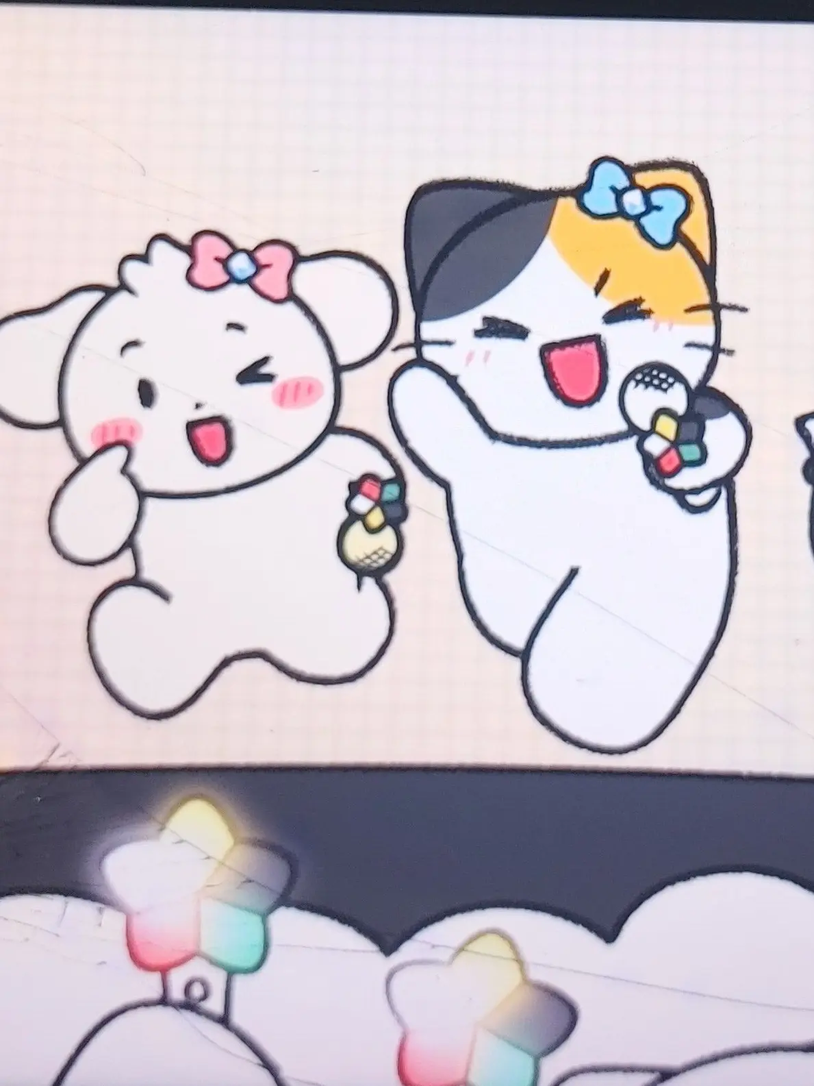 HappySamsek의 애니멜첼라 오색리믹스 대성공
