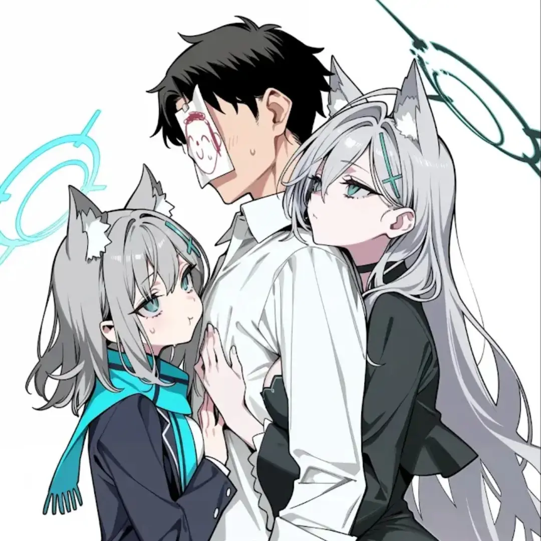 HOSHINO_LOVER_H.L.E의 시로코와 쿠로코