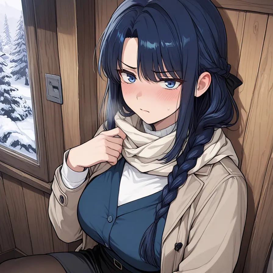 GreasyJaw9278의 雪より冷たく警戒心が強い女性と小屋で遭難