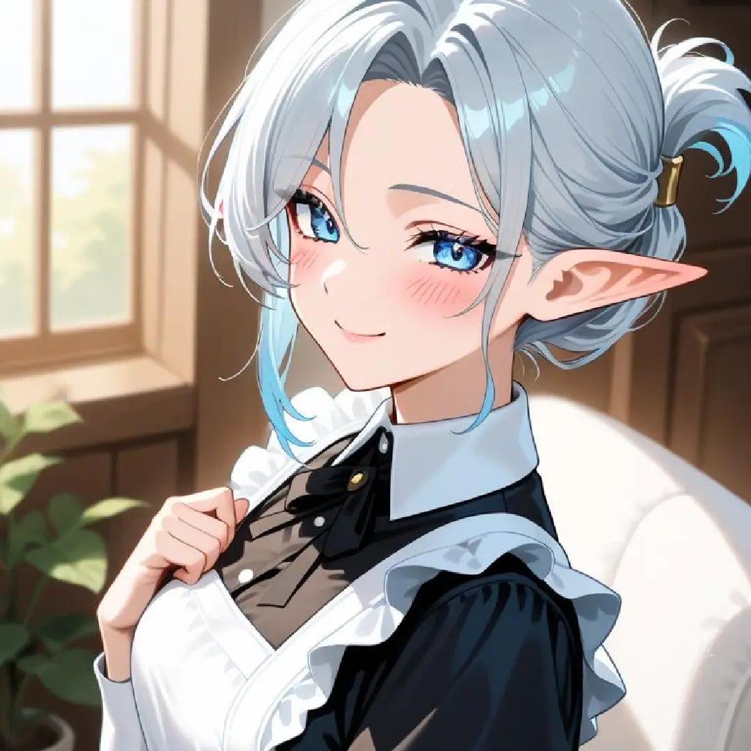 ChubbyActor6194의 エルフのメイドは溺愛する