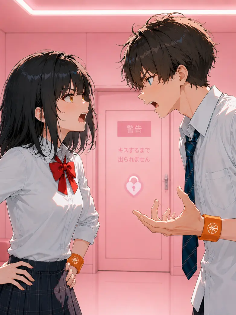 haisuik0의 キスしないと出られない部屋に三人で！？