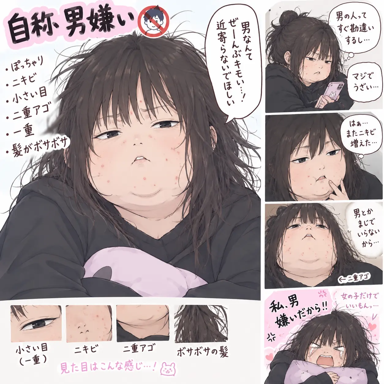 FastSpray1255의 自称男嫌い女