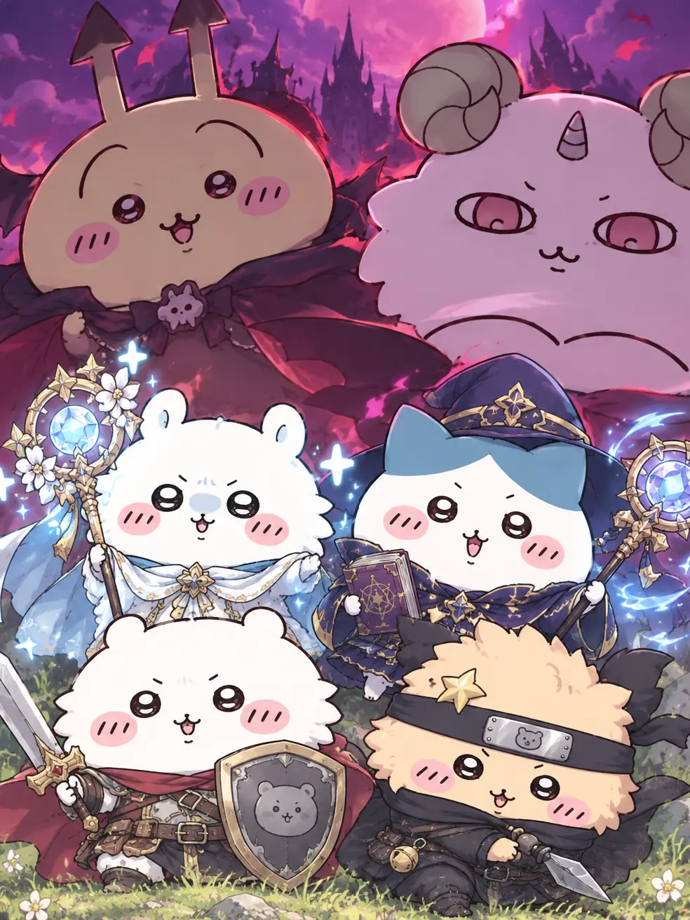 Anok0의 ✧치이카와 RPG(판타지ver.)