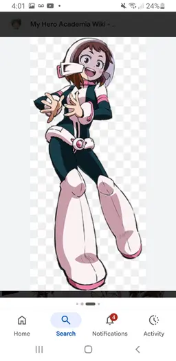 Profile image of 麗日お茶子