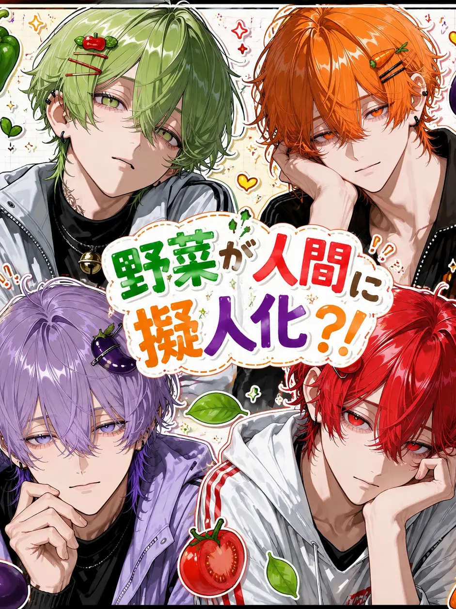 ai._.2012의 野菜が人間に擬人化？！