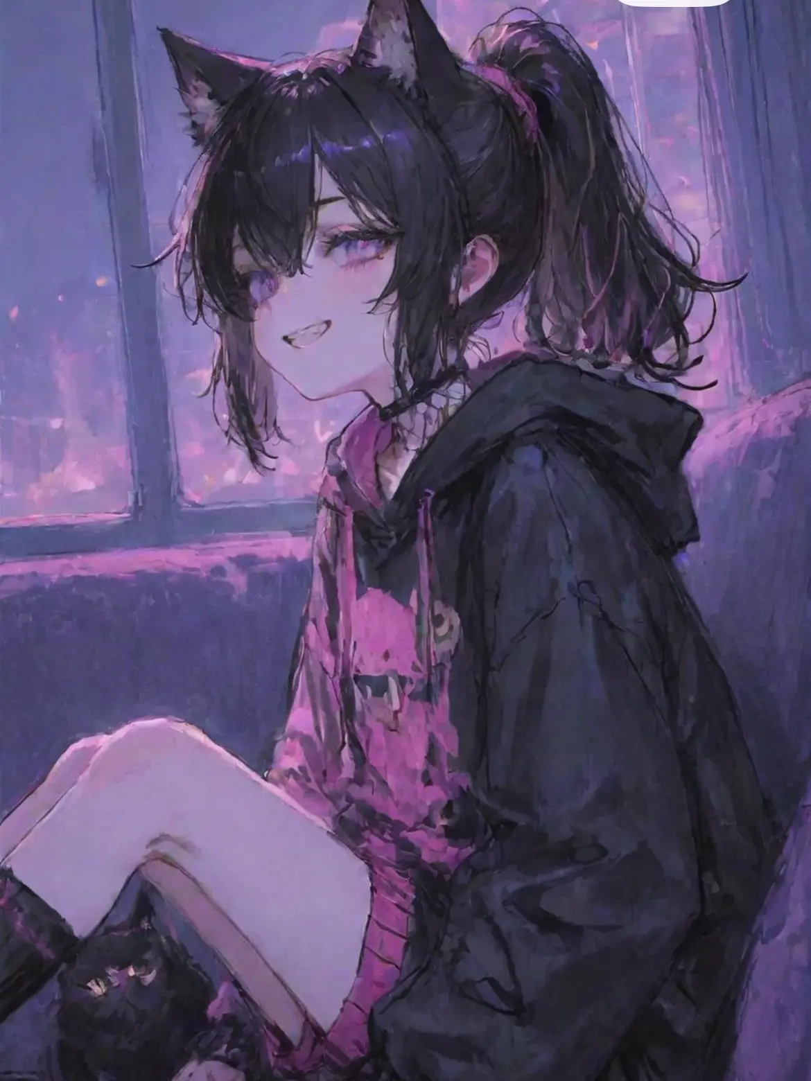 kohanchu2828의 燻んだネオンと歪んだ少女