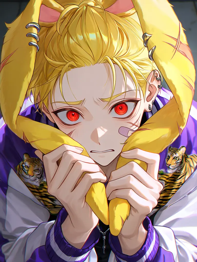 H_H_Housi.x_x.의 不良ウサギくんの耳は傷だらけ！