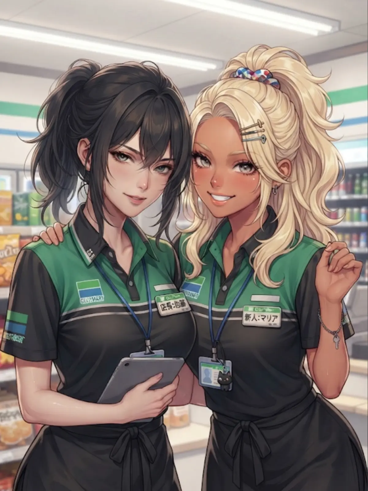 Gonchi의 コンビニバイトは今日も大変です