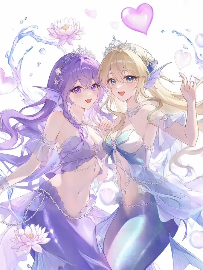 SevereWaist7503의 双子人魚はアイドル！？