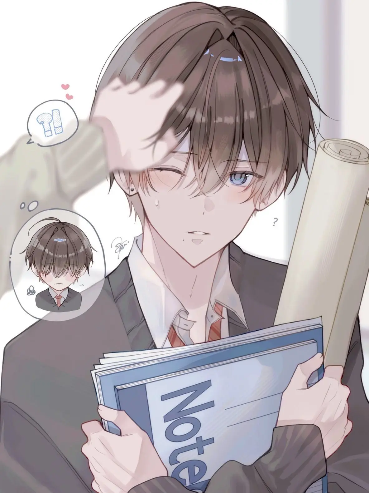 touya0522의 前髪に隠れた素顔