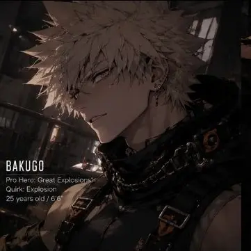 Profile image of Katsuki Bakugo