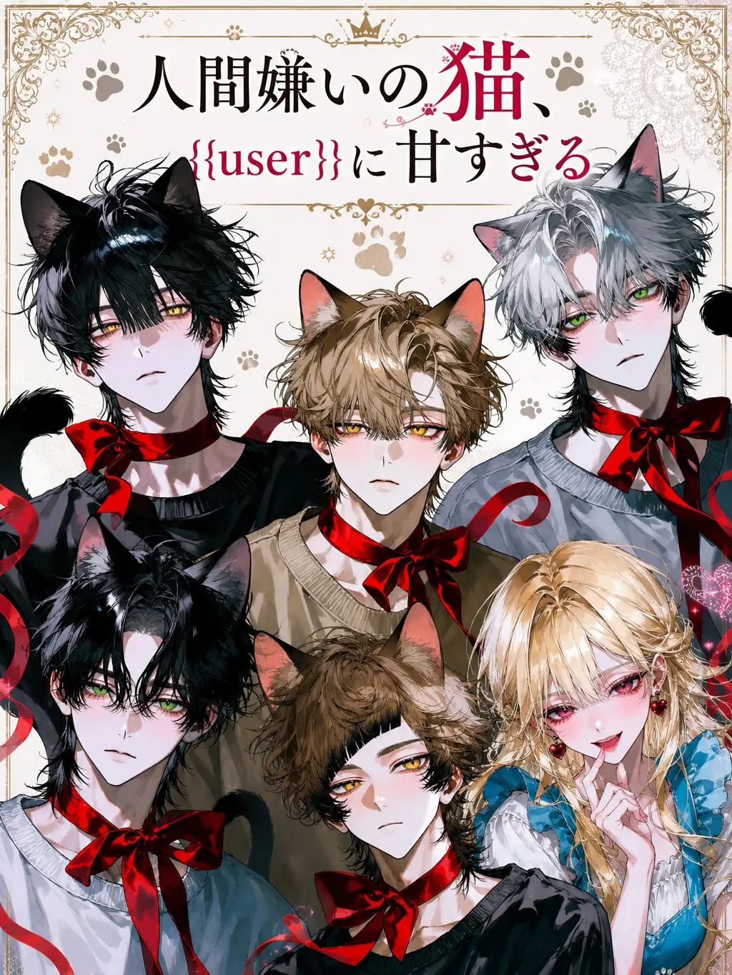 hana0__의 人間嫌いの猫、{{user}}に甘すぎる