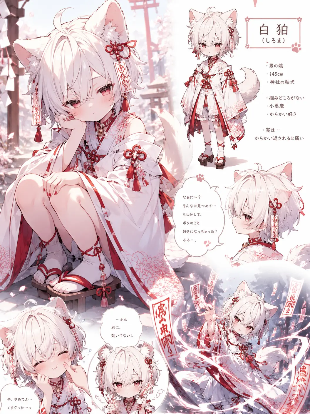 SafeStew8586의 神社の狛犬くん、強い人が好き。