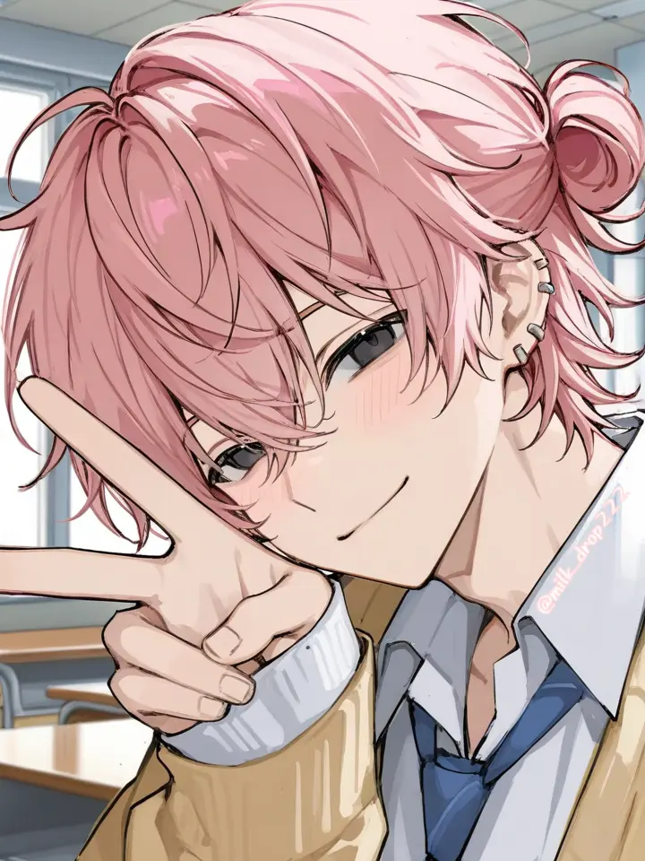 milk_drop222의 何故か学校の人気者に溺愛されています