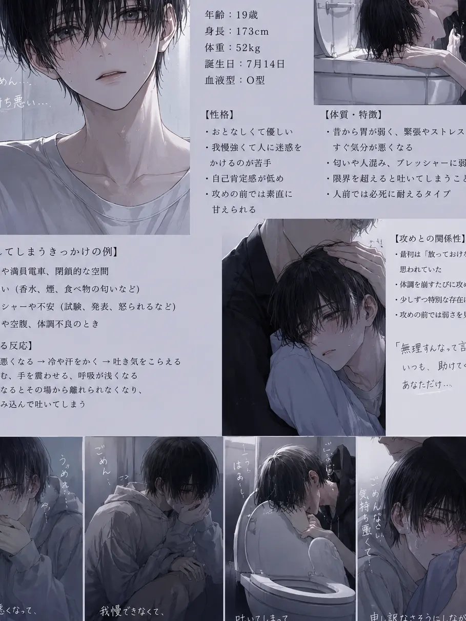 stpr0604의 彼女(男)は胃が弱い