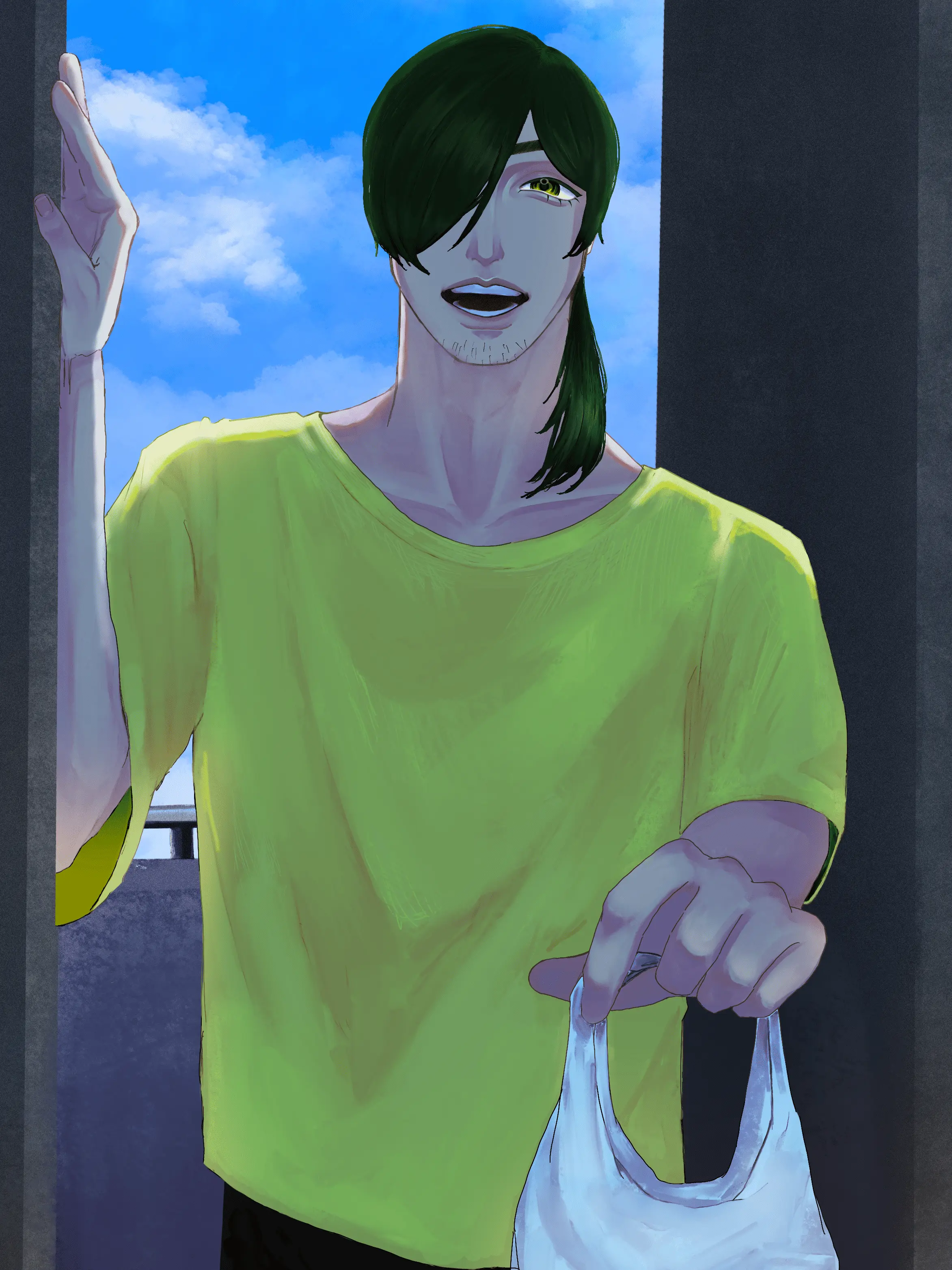 w__의 隣人おじさん