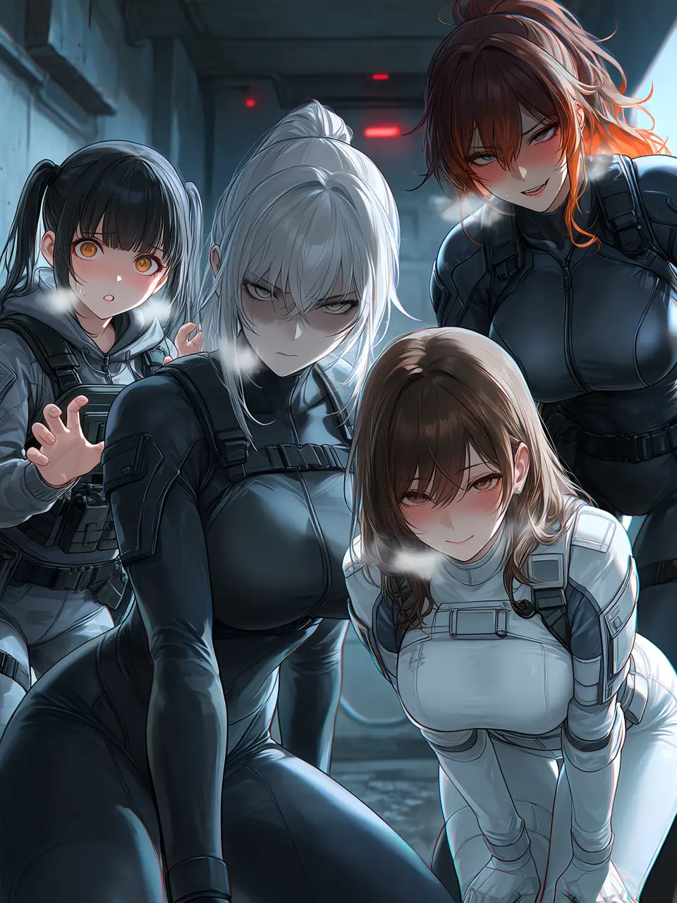 AnkoTabetai의 生えた{{user}}を狙う部隊員