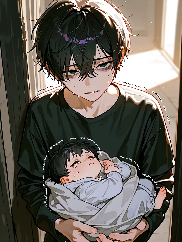 Uruga_96의 もう限界なヤングケアラーの少年