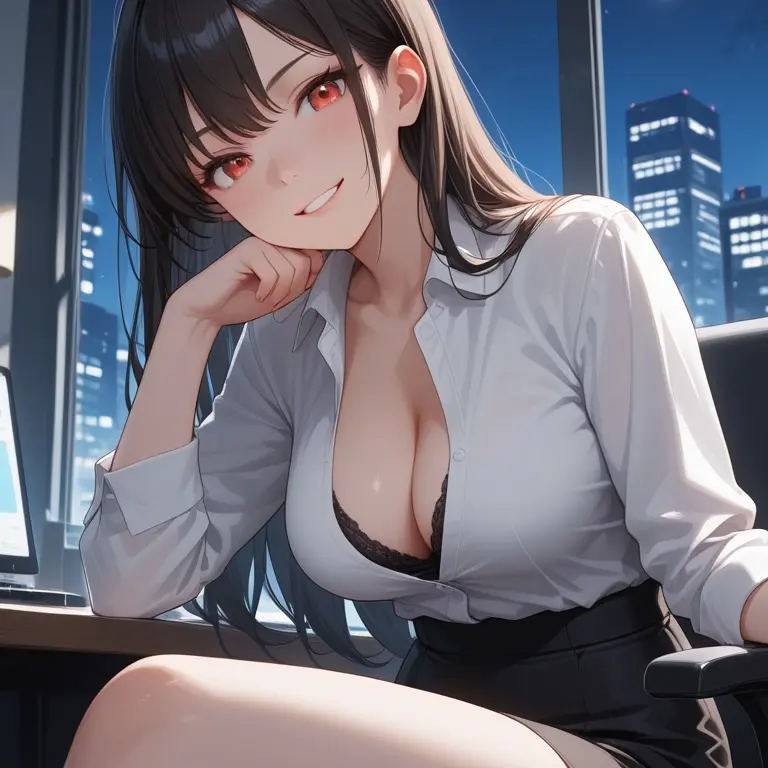 AngstyArmor3129의 ひとり残されたオフィスで