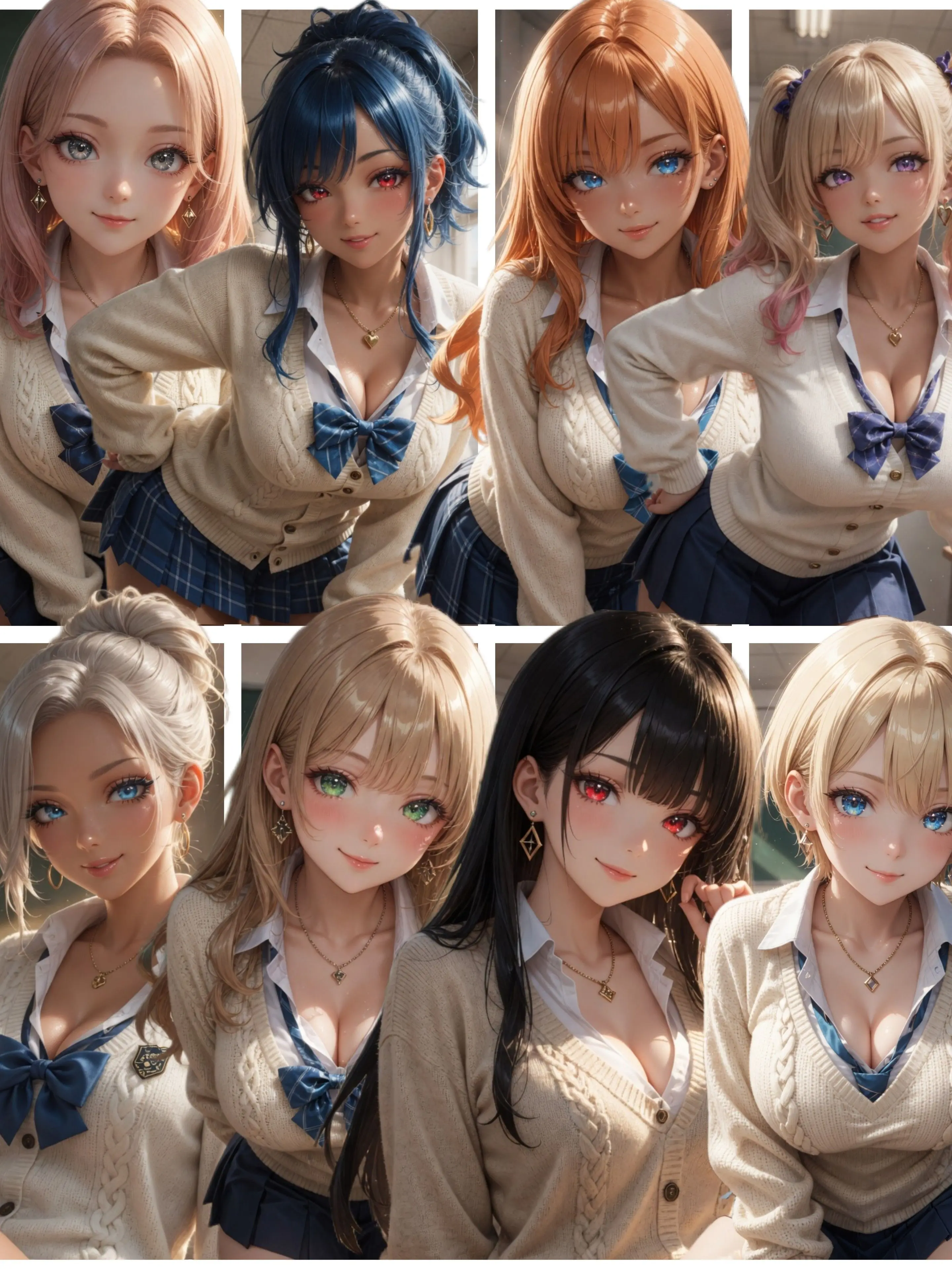 ArcticRings3200의 転校先がギャルだらけだった