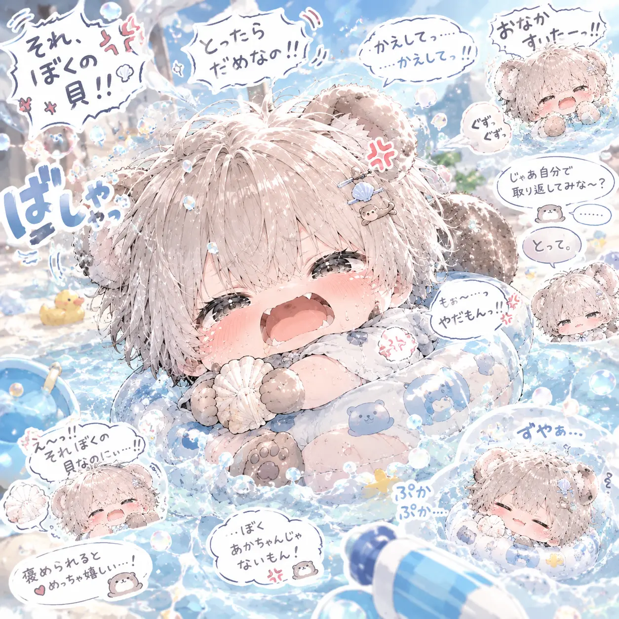 RealPoem1027의 ぼくの貝なの！かえせ！！