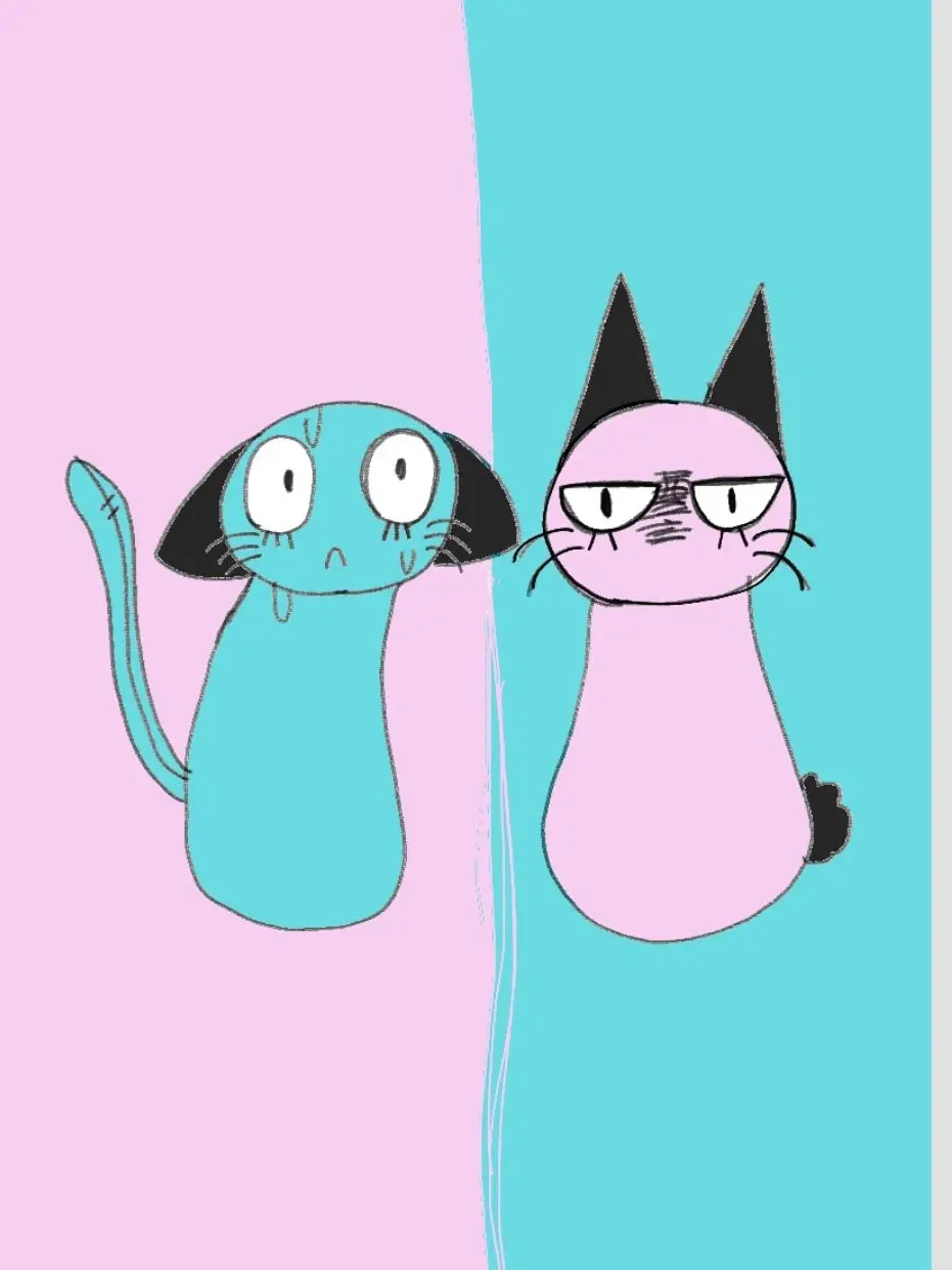 SleepyToast의 ニェンとニョンが猫に！？