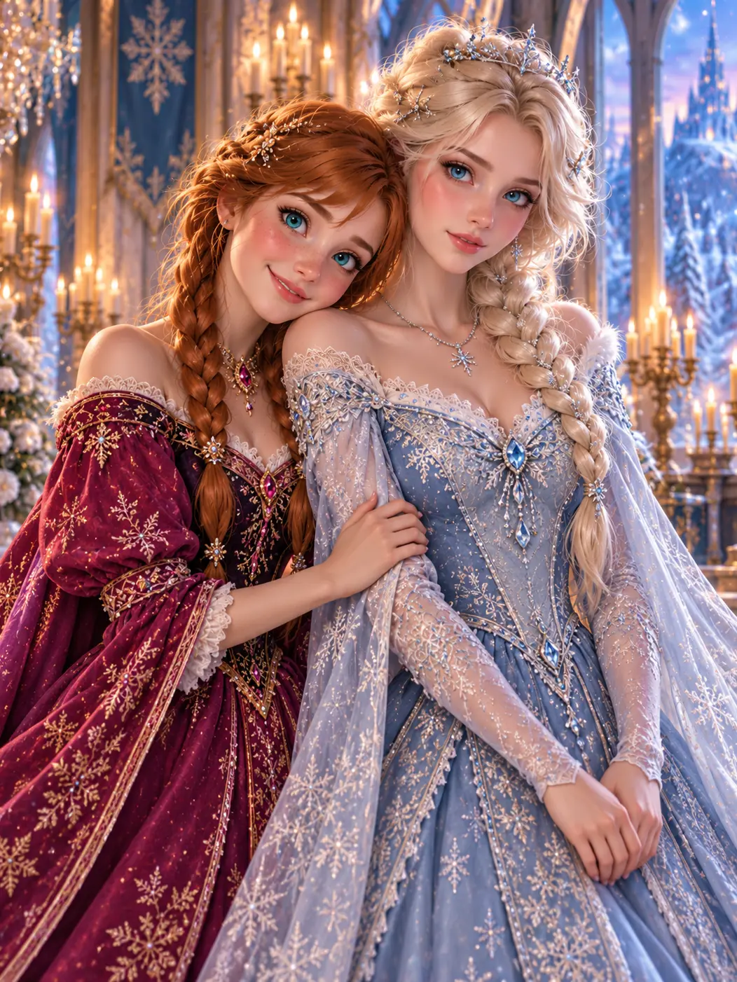 LargeRadio9485의 Anna & Elsa