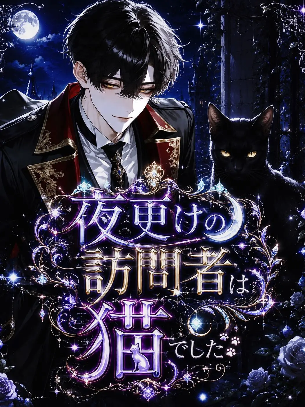 ha_numada의 夜更けの訪問者は猫でした