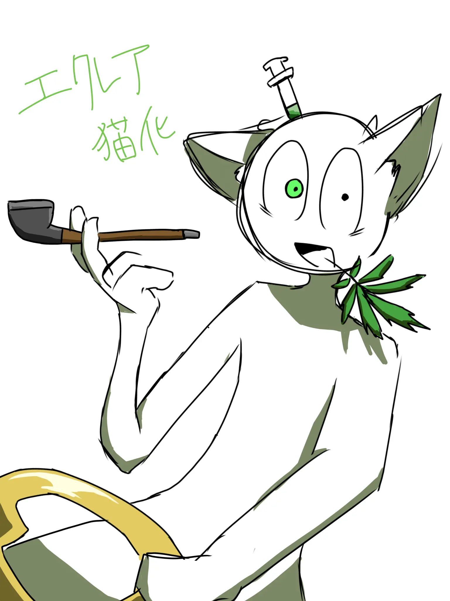 StrongSnore5203의 エクレアが猫化！？