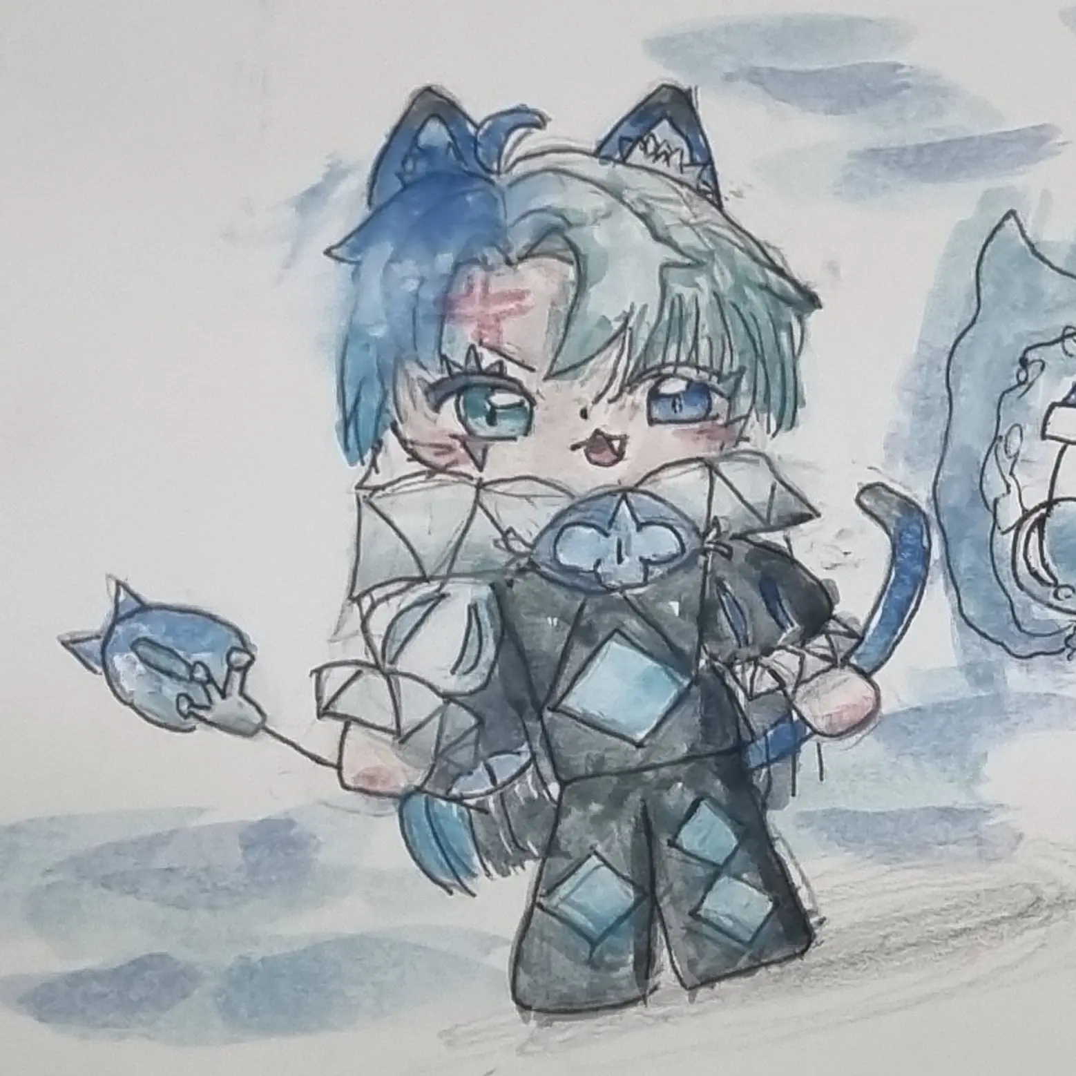 PastelLion3932의 쉐밀, 퓨바, 은둔자, 현자 꼬셔봐여