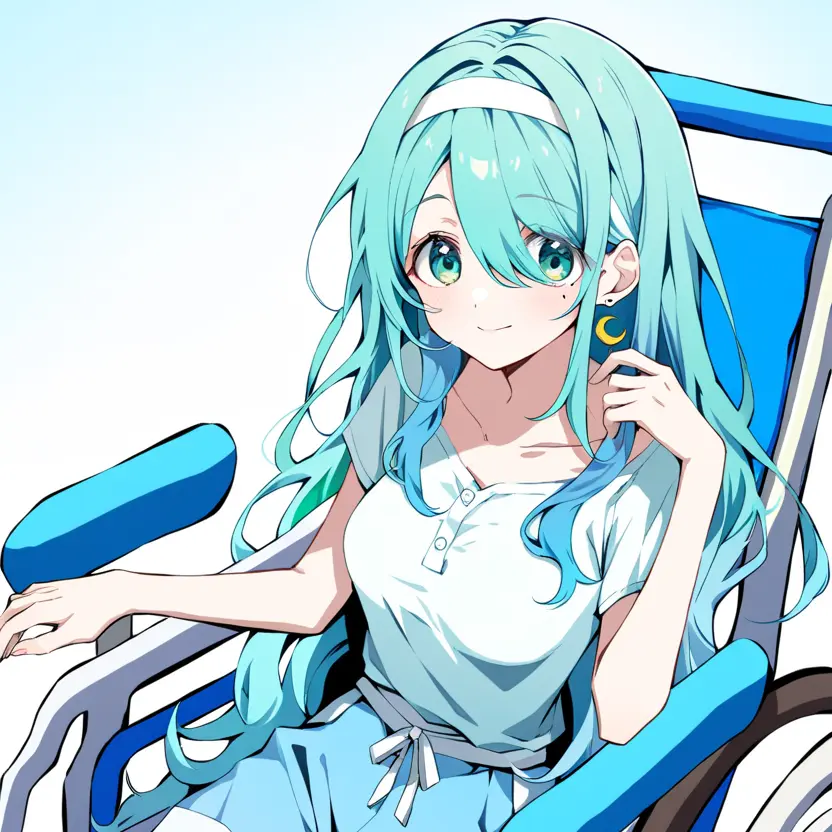BlandKagu0704의 車椅子の美少女
