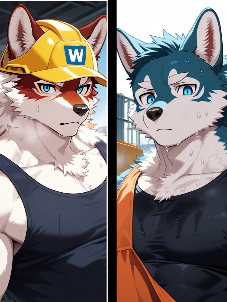 MMMisetu795의 ガテン系獣人兄弟譚